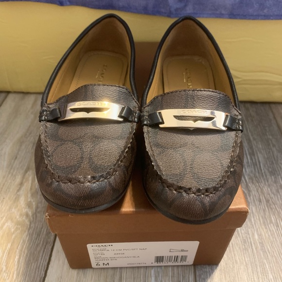 Coach Brown-Mahogany/Black Size 6M - Picture 2 of 4